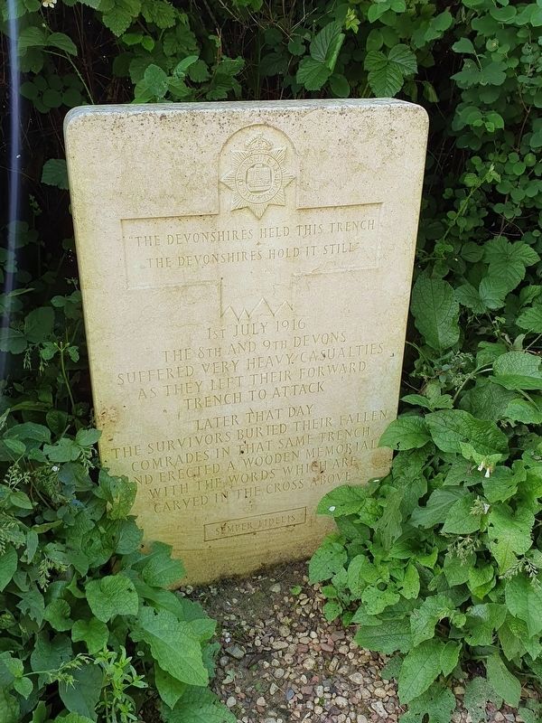 The 8th and 9th Devons Memorial image. Click for full size.
