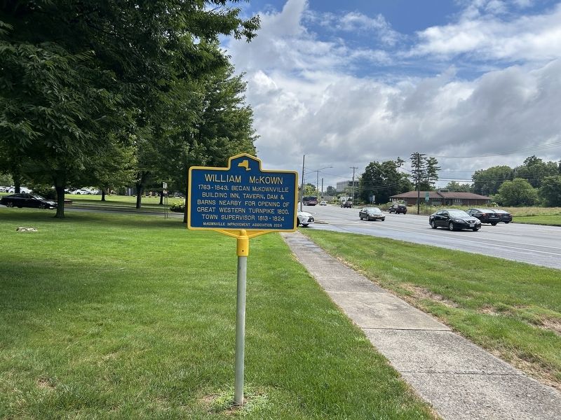 William McKown Marker image. Click for full size.