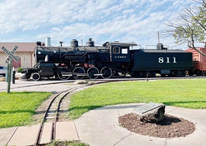 Atchison Topeka & Santa Fe Locomotive 811. Click for full size. Atchison Topeka & Santa Fe Locomotive 811 image. Click for full size.