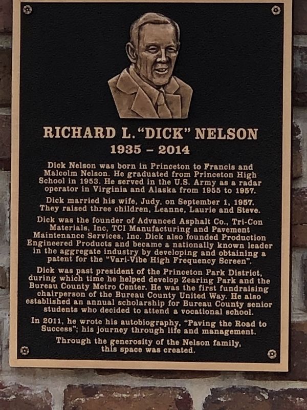 Richard L. �Dick� Nelson Marker image. Click for full size.
