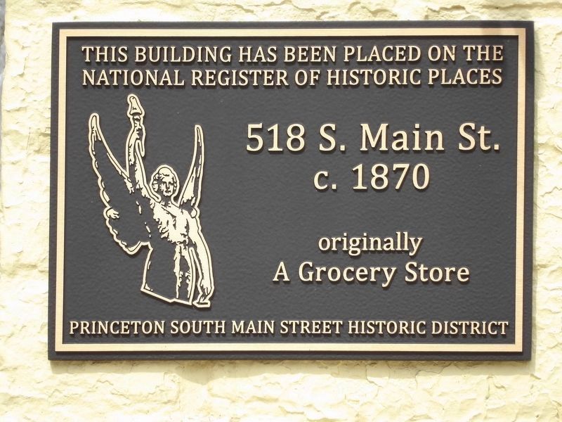 518 S. Main St. Marker image. Click for full size.