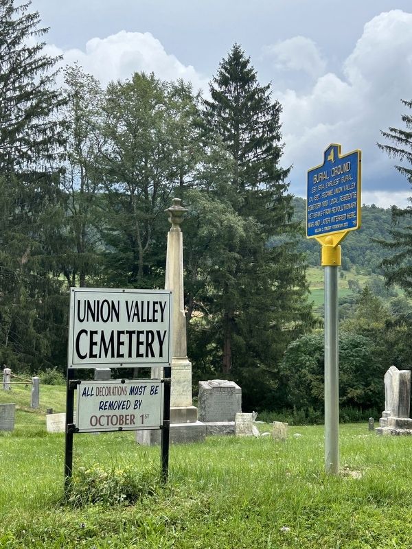 Burial Ground Marker image. Click for full size.