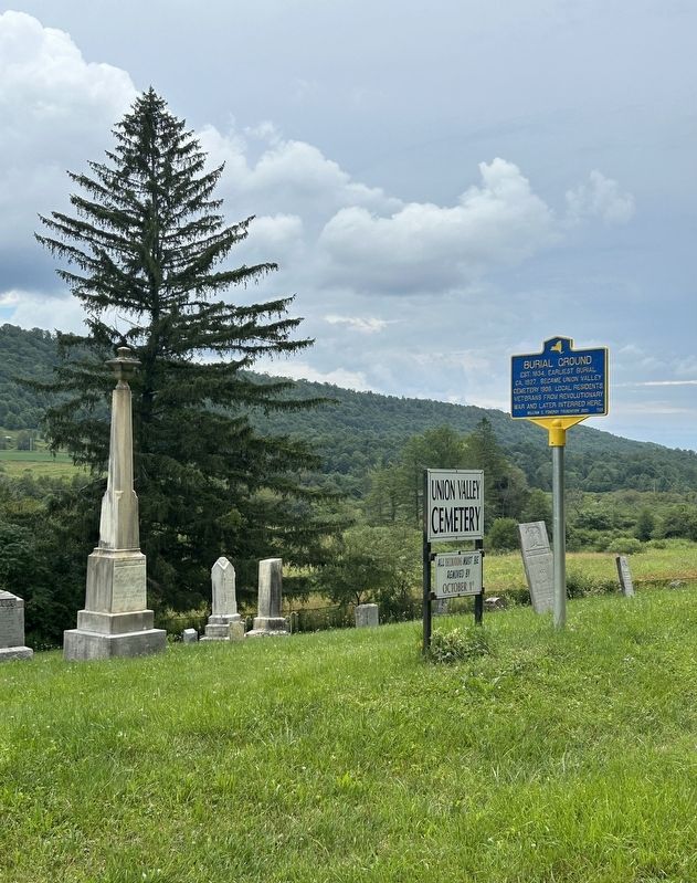 Burial Ground Marker image. Click for full size.