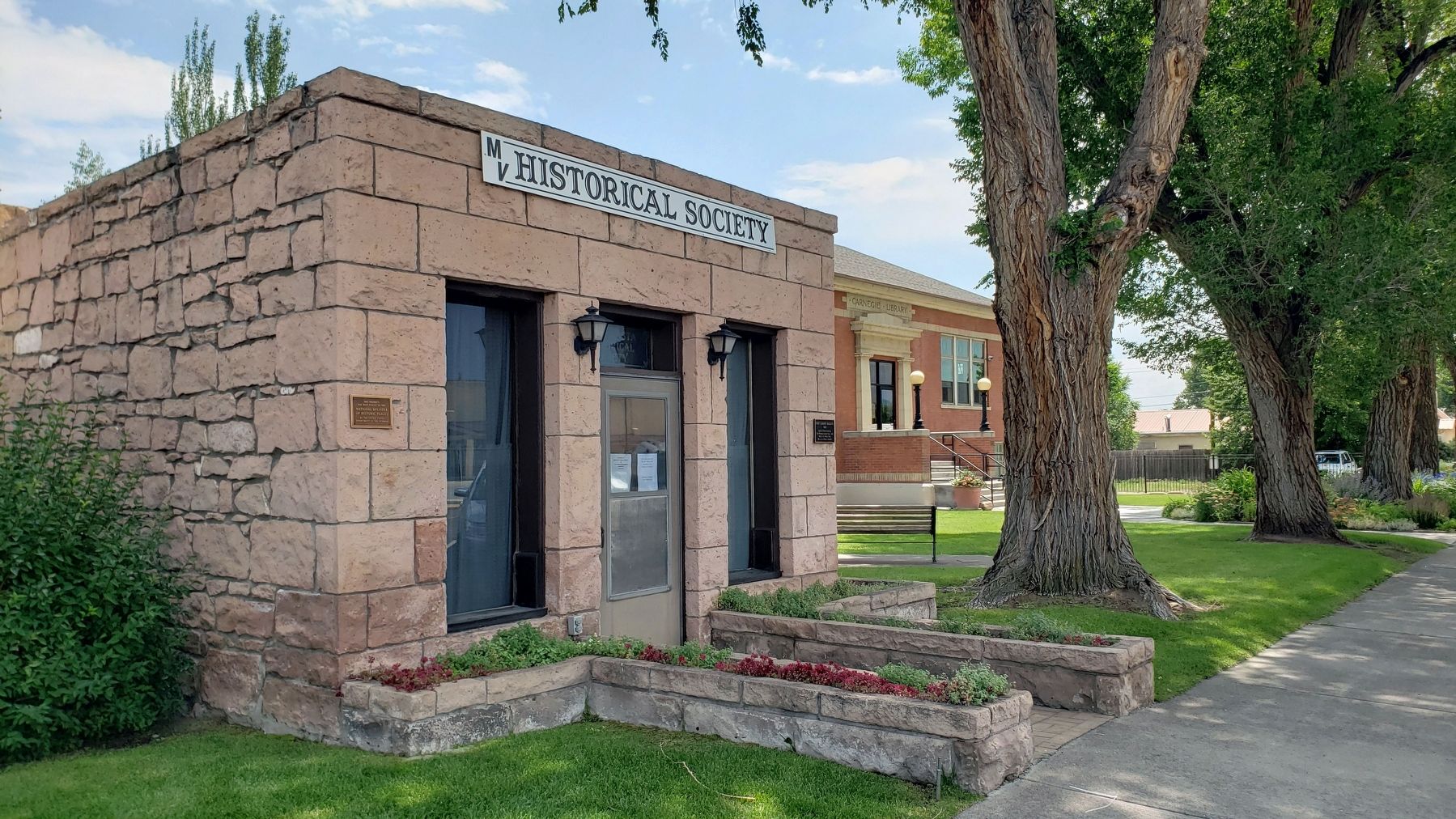 First Library Building (<i>northwest elevation</i>) image. Click for full size.