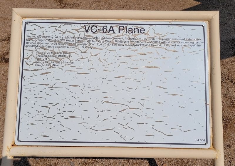 VC-6A Plane Marker image. Click for full size.