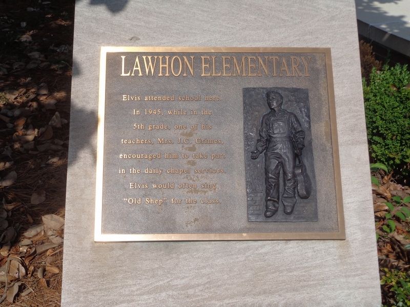 Lawhon Elementary Marker image. Click for full size.