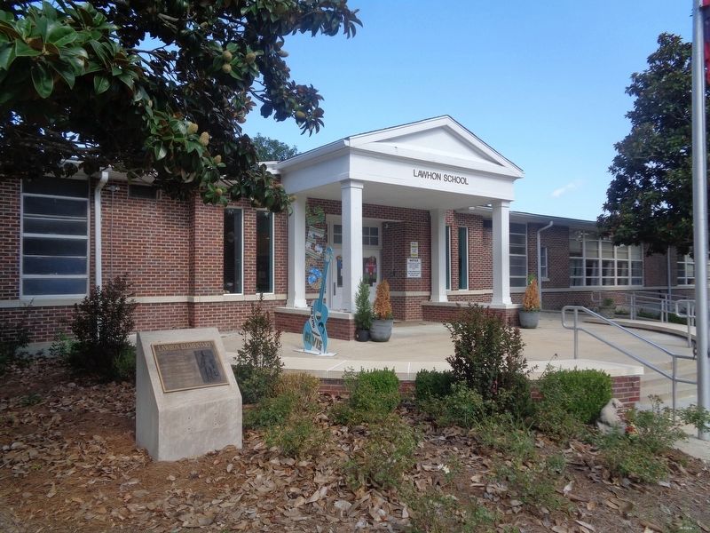 Lawhon Elementary Marker image. Click for full size.