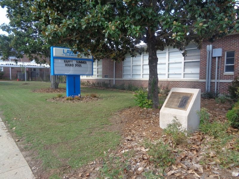 Lawhon Elementary Marker image. Click for full size.