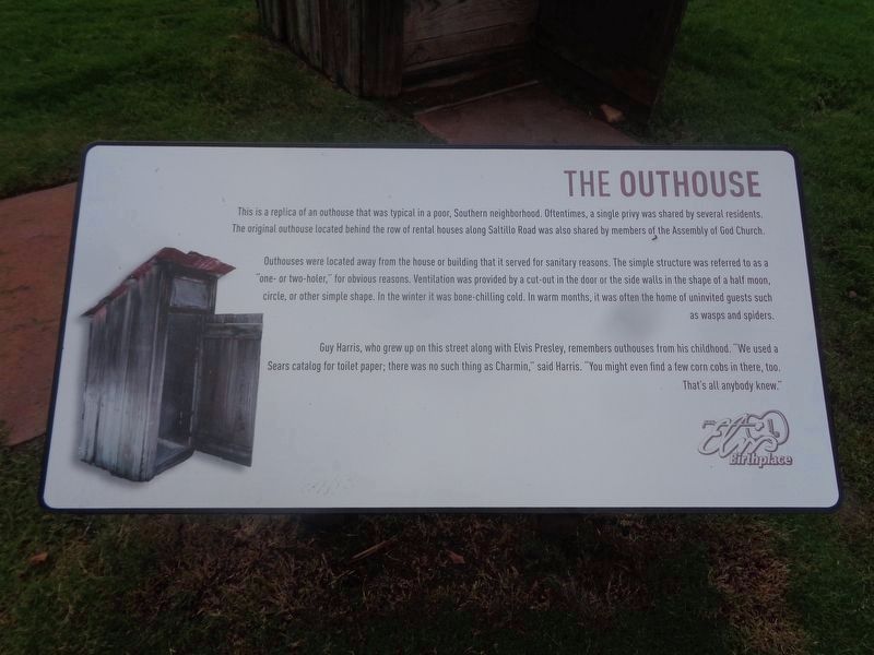 The Outhouse Marker. Click for full size. The Outhouse Marker image. Click for full size.