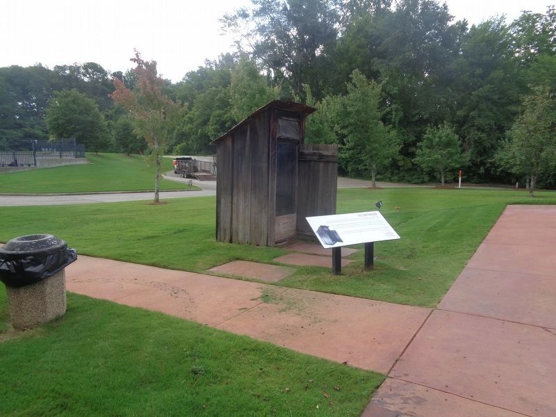 The Outhouse Marker. Click for full size. The Outhouse Marker image. Click for full size.