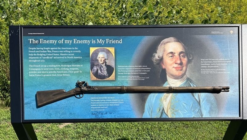 The Enemy of My Enemy is My Friend Marker. Click for full size. The Enemy of My Enemy is My Friend Marker image. Click for full size.