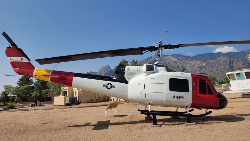 The Huey Helicopter UH-1M and Marker image. Click for full size.