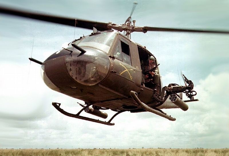 Huey Helicopter UH-1M Marker image. Click for full size.