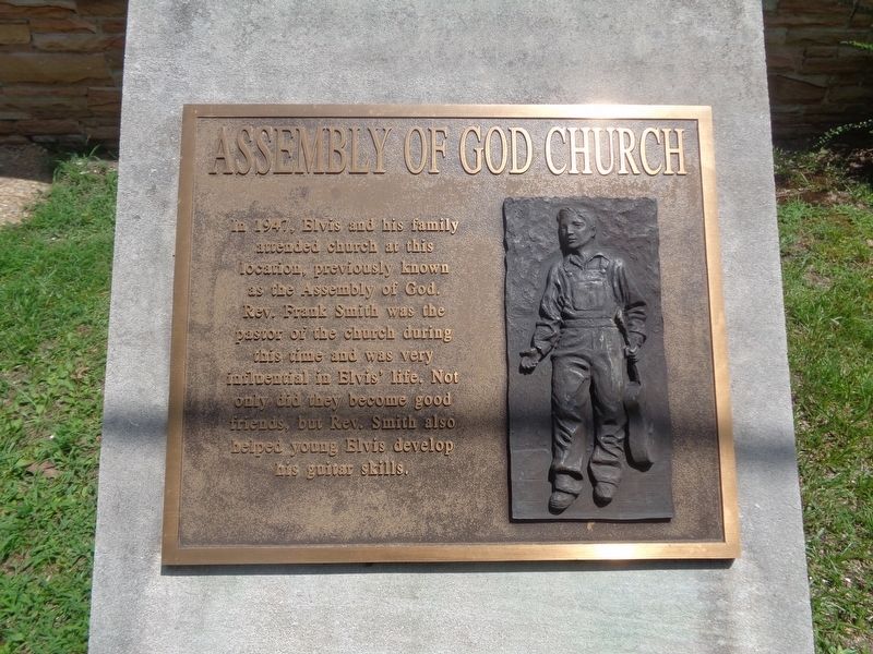 Assembly of God Church Marker. Click for full size. Assembly of God Church Marker image. Click for full size.
