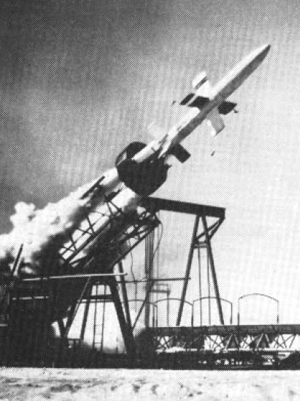 Lark missile launch image. Click for full size.