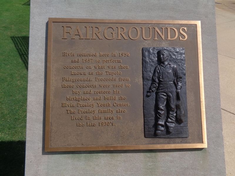 Fairgrounds Marker. Click for full size. Fairgrounds Marker image. Click for full size.