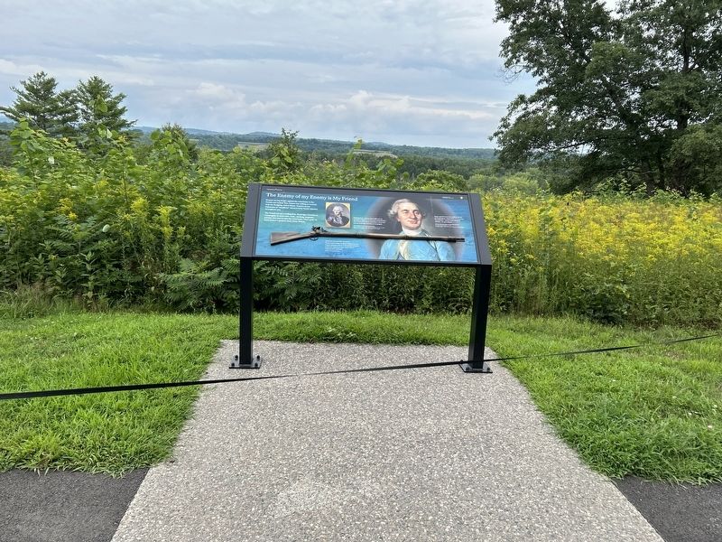 The Enemy of My Enemy is My Friend Marker. Click for full size. The Enemy of My Enemy is My Friend Marker image. Click for full size.