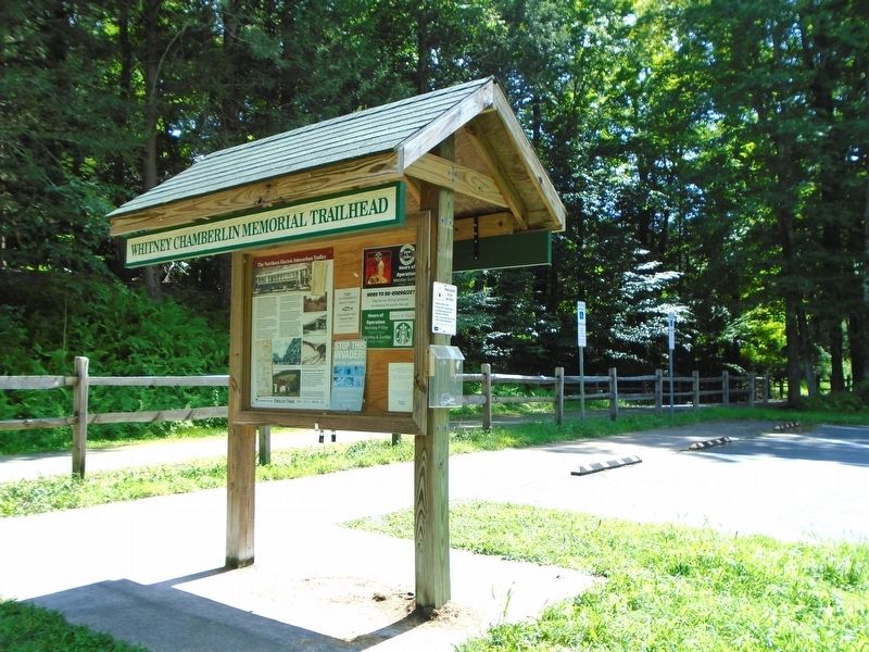 The Northern Electric Interurban Trolley Marker. Click for full size. The Northern Electric Interurban Trolley Marker image. Click for full size.