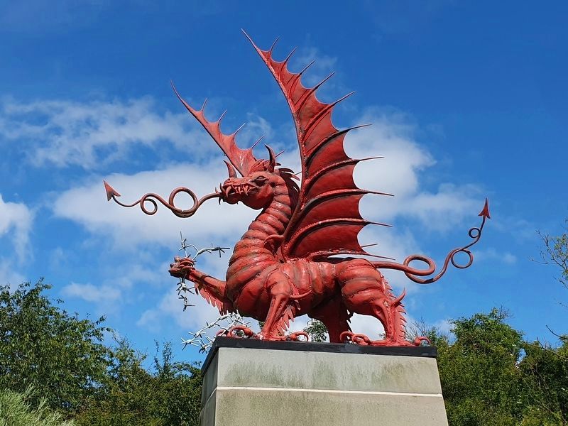The 38th Welsh Division Memorial image. Click for full size.