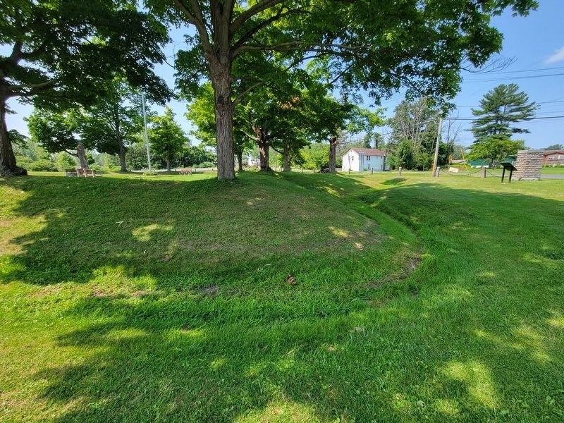 Fort Brewerton Earthworks image. Click for full size.