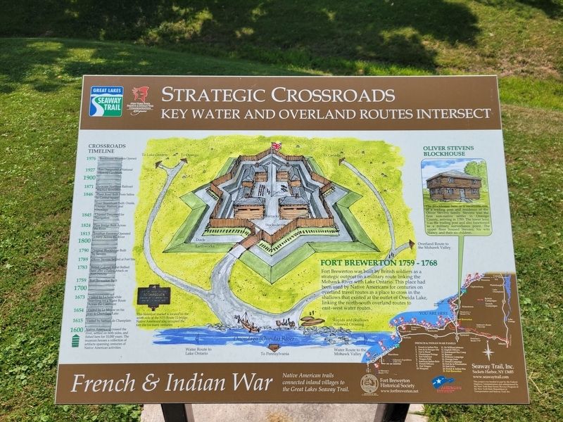 Strategic Crossroads Marker image. Click for full size.