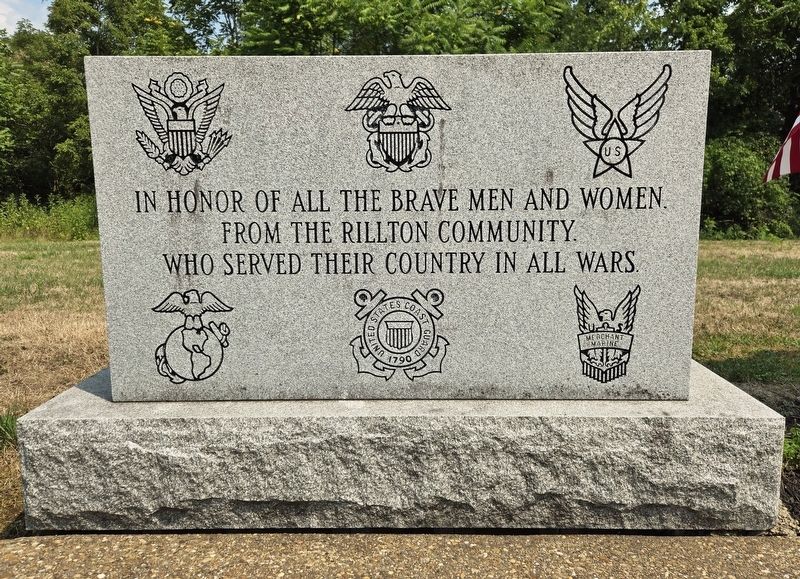 Rillton Veterans Memorial image. Click for full size.