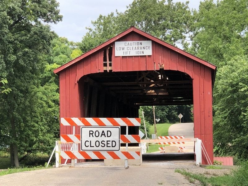The Red Covered Bridge image. Click for full size.