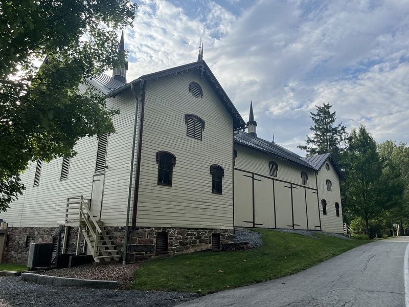 The Centennial Barn as from North Front Street image. Click for full size.