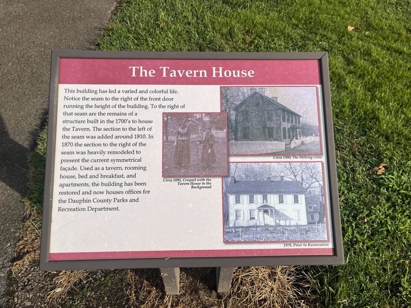 The Tavern House Marker. Click for full size. The Tavern House Marker image. Click for full size.