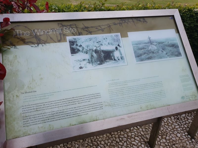 The Windmill Site Marker image. Click for full size.