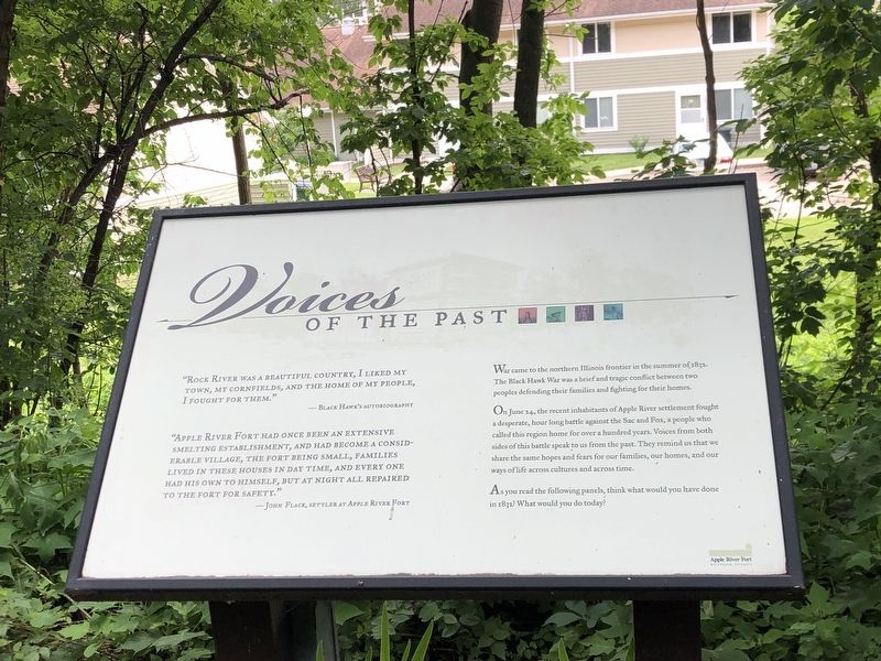 Voices of the Past Marker. Click for full size. Voices of the Past Marker image. Click for full size.