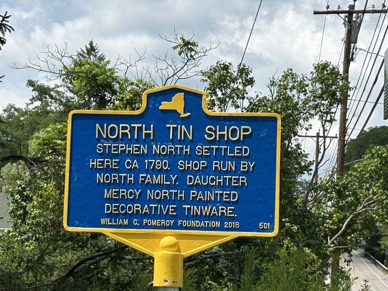North Tin Shop Marker. Click for full size. North Tin Shop Marker image. Click for full size.