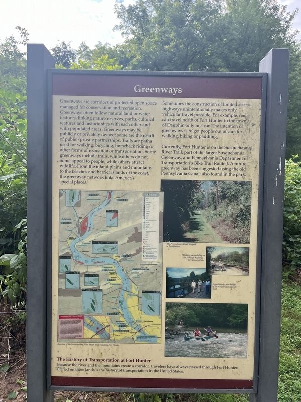 Greenways Marker. Click for full size. Greenways Marker image. Click for full size.