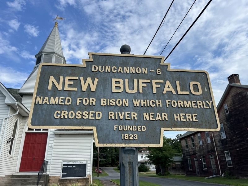 New Buffalo Marker. Click for full size. New Buffalo Marker image. Click for full size.