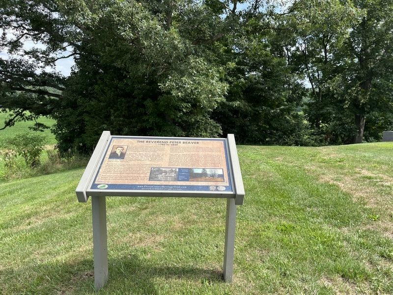 The Reverend Peter Beaver Marker. Click for full size. The Reverend Peter Beaver Marker image. Click for full size.