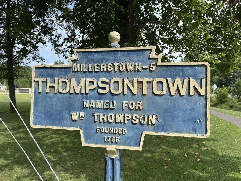 Thompsontown Marker. Click for full size. Thompsontown Marker image. Click for full size.