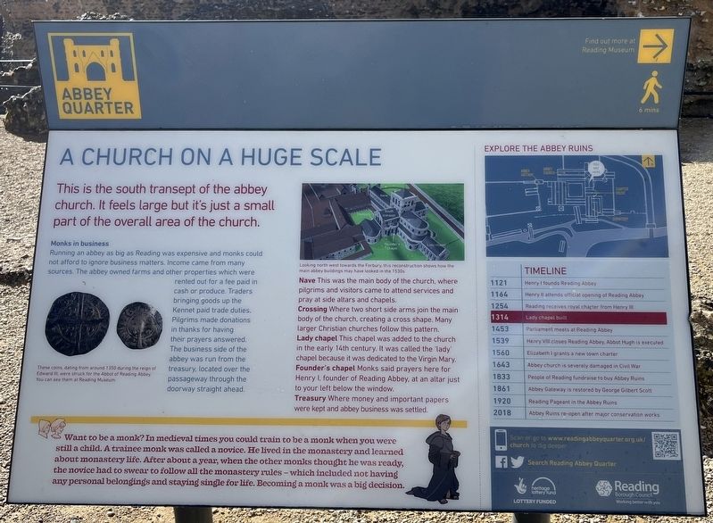A Church on a Huge Scale Marker. Click for full size. A Church on a Huge Scale Marker image. Click for full size.
