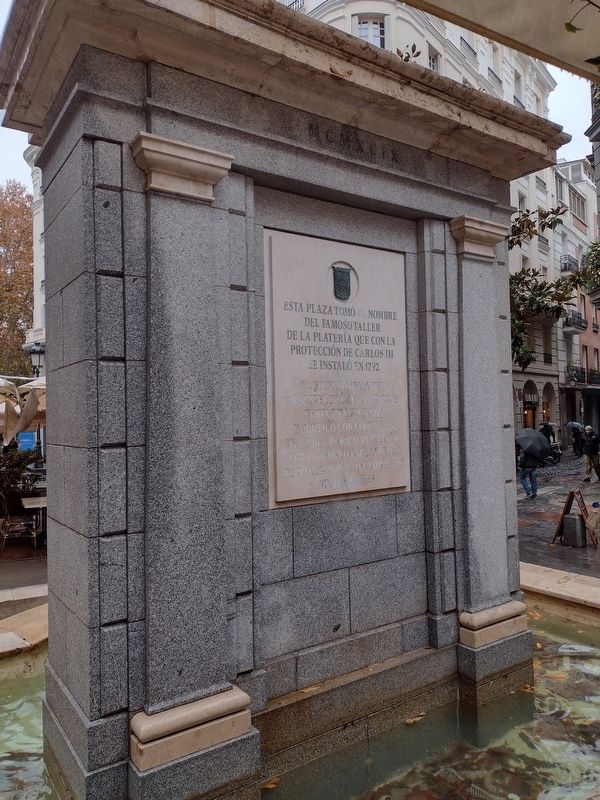 Plaza Platería de Martinez Marker. Click for full size. Plaza Platería de Martinez Marker image. Click for full size.