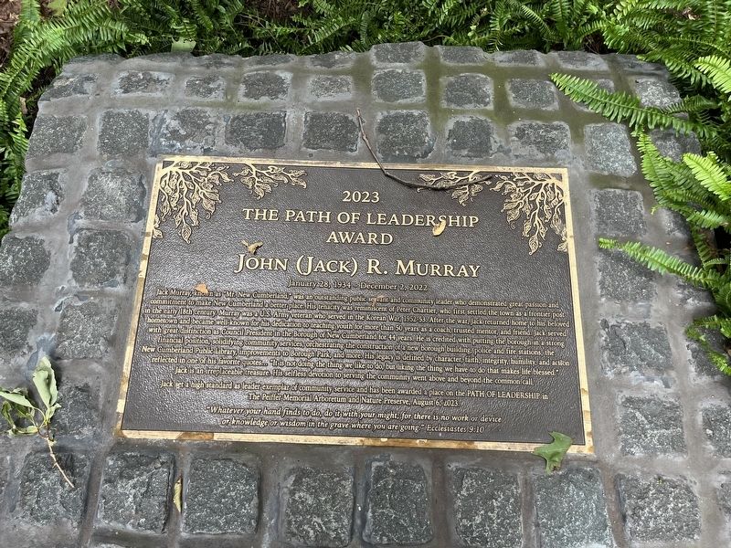 John (Jack) R. Murray Marker. Click for full size. John (Jack) R. Murray Marker image. Click for full size.