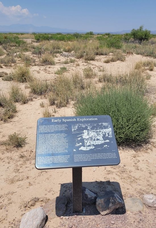 Early Spanish Exploration Marker image. Click for full size.