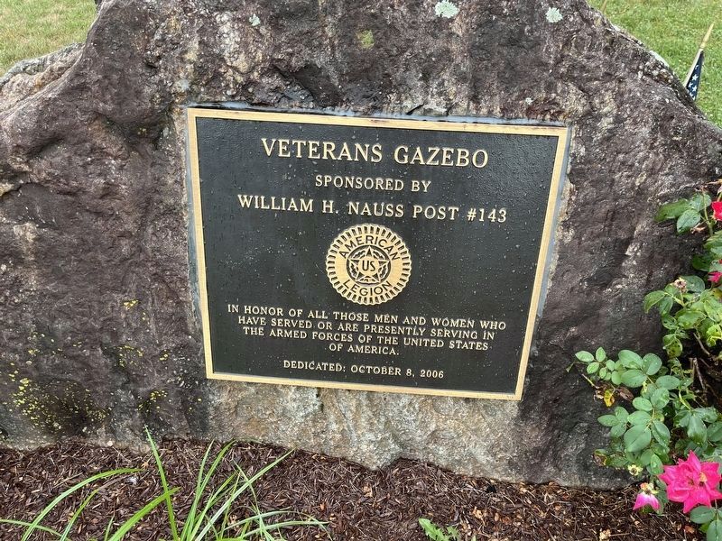 Veterans Gazebo Memorial. Click for full size. Veterans Gazebo Memorial image. Click for full size.