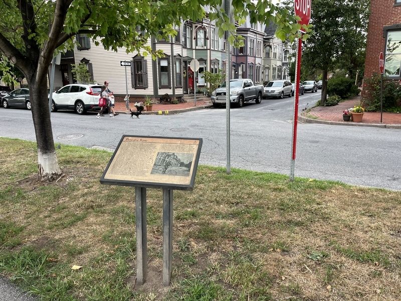 Pancake Row Marker image. Click for full size.