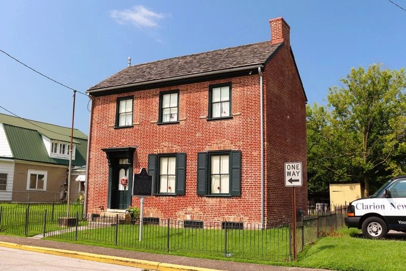 Posey House Marker. Click for full size. Posey House Marker image. Click for full size.