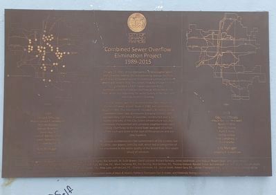 Combined Sewer Overflow Elimination Project Marker image. Click for full size.