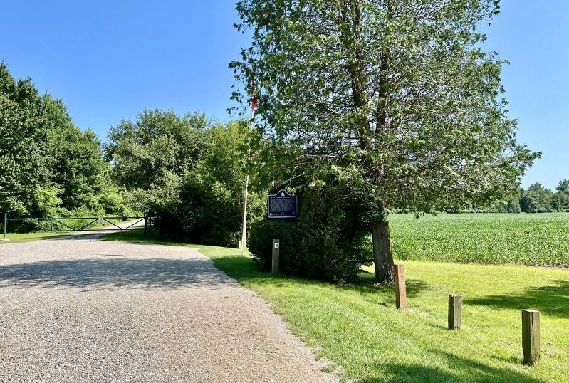 RCAF No. 4 Bombing and Gunnery School Marker. Click for full size. RCAF No. 4 Bombing and Gunnery School Marker image. Click for full size.