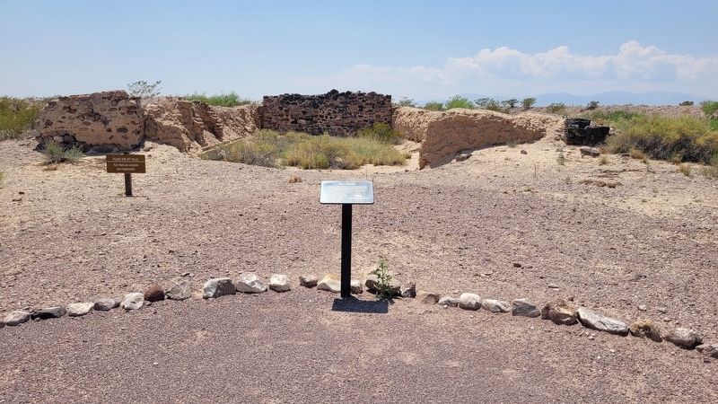 The Store Houses and Marker image. Click for full size.
