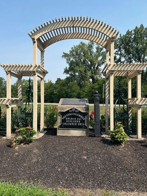 Big Walnut Bridge Marker image. Click for full size.