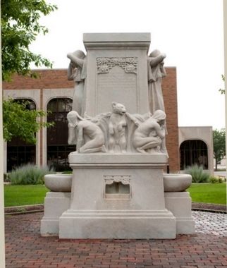 Trotter Fountain. Click for full size. Trotter Fountain image. Click for full size.