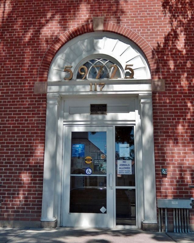 U.S. Post Office � Dillon Main Marker image. Click for full size.