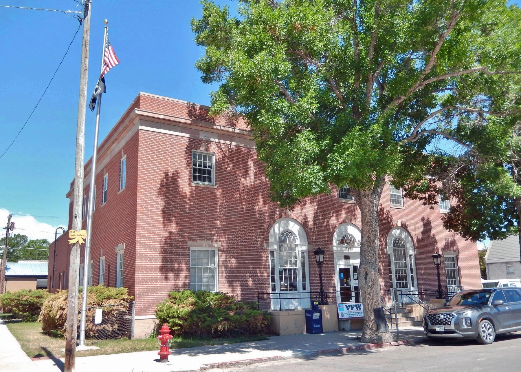 U.S. Post Office � Dillon Main (<i>southwest elevation</i>) image. Click for full size.